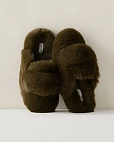 Faux Fur Slippers