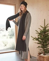 Fleece Turtleneck Sweater Dress