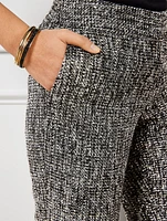 Talbots Hampshire Ankle Pants - Sequin Tweed