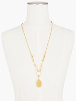 Gold Pendant Necklace