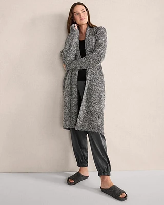 Marled Knit Duster Cardigan