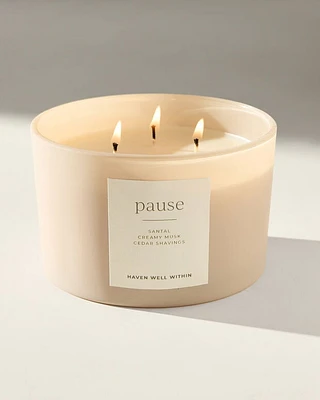 Pause Candle, Large