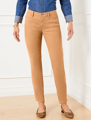 Slim Ankle Jeans - Pigment Dye Curvy Fit