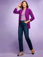 Tailored Stretch No Close Blazer