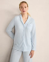 Marled Knit Pajama Set