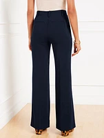 Easy Travel Flare Leg Pants