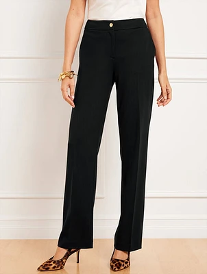 Luxe Ponte Straight Leg Pants