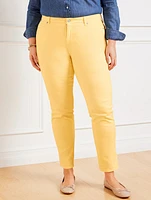 Slim Ankle Jeans - Garment Dye