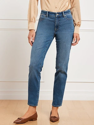 Slim Ankle Jeans - Culver Wash