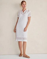 Organic Cotton Open Stitch Dress