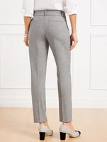Talbots Hampshire Straight Ankle Pants - Textured