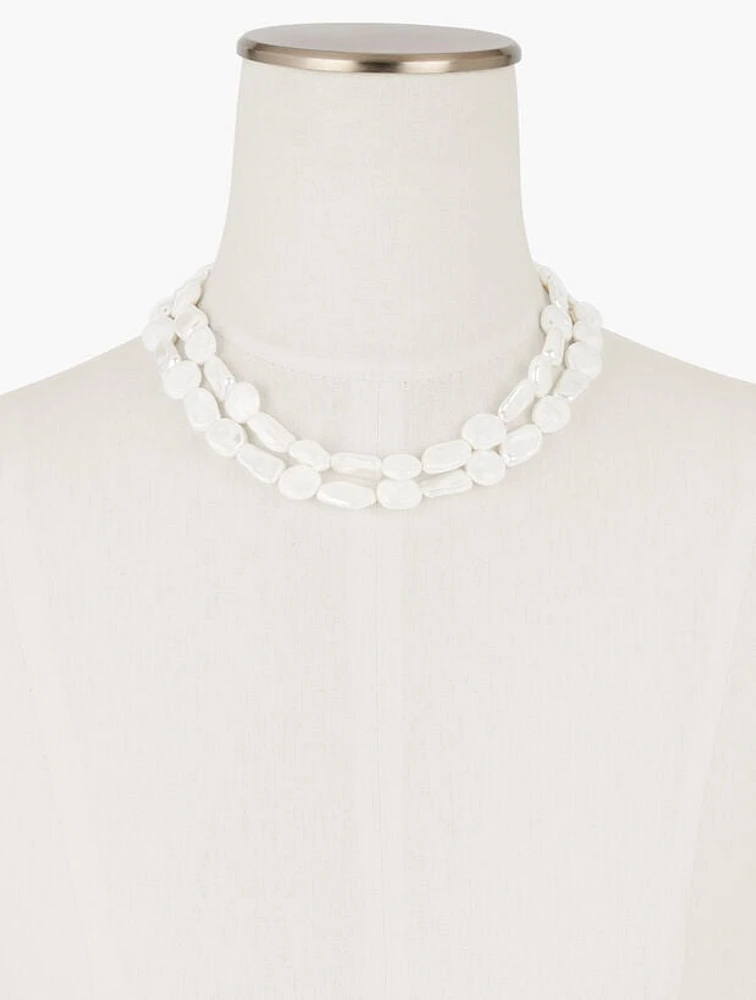Classic Pearl Torsade Necklace