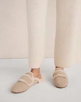 Faux Suede Slippers