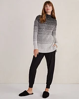 Organic Cotton Ombré Roll Neck Sweater