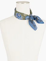 Starlight Floral Square Scarf