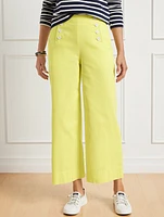 Wide Leg Sailor Pants