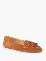 Francesca Suede Driving Flats