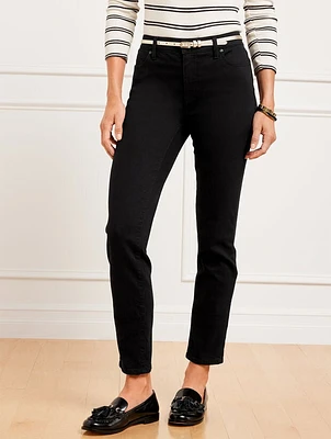 Slim Ankle Jeans - Black