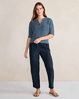 Linen Straight Leg Pants