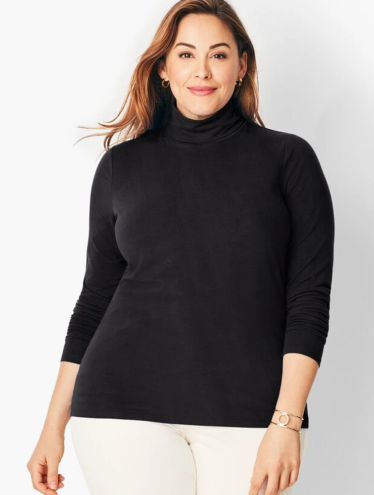 Long-Sleeve Turtleneck