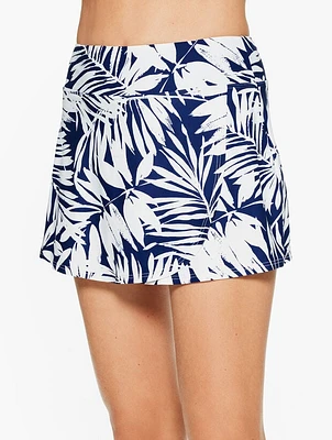 Sun Ocean Sand Wrap Skort - Enchanted Foliage