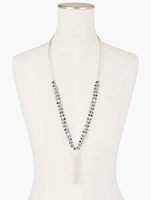 Faceted Cluster Bead Necklace