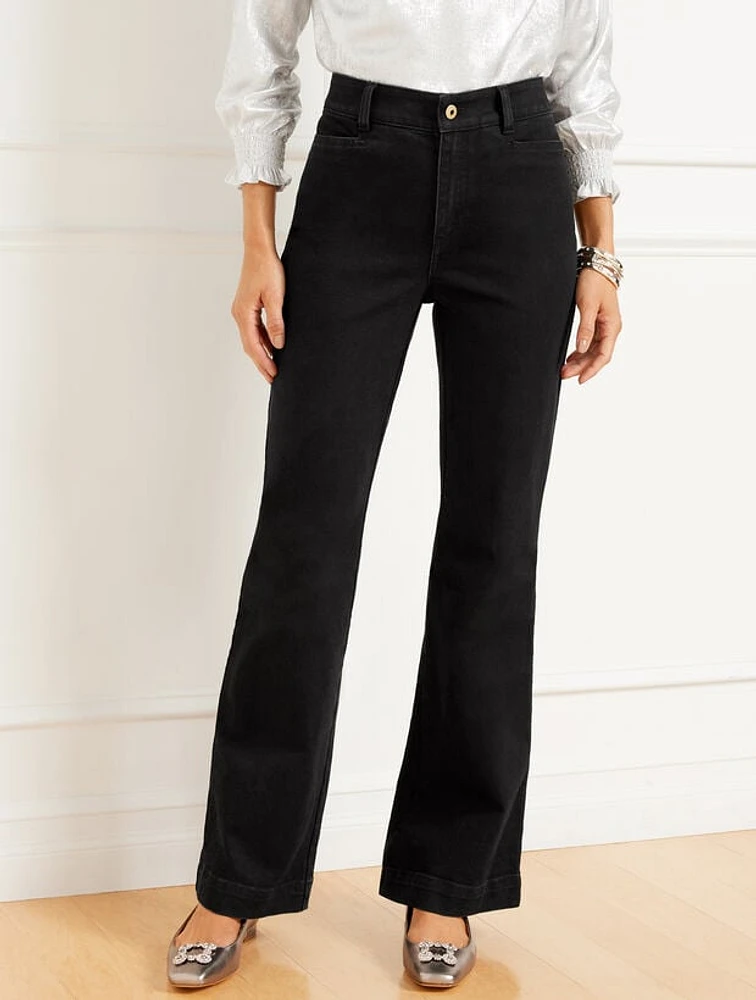 Flare Leg Jeans - Chateau Wash