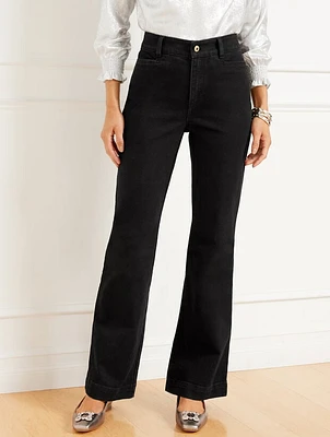 Flare Leg Jeans - Chateau Wash