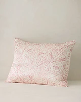 Washable Silk Pinwheel Print Pillowcase