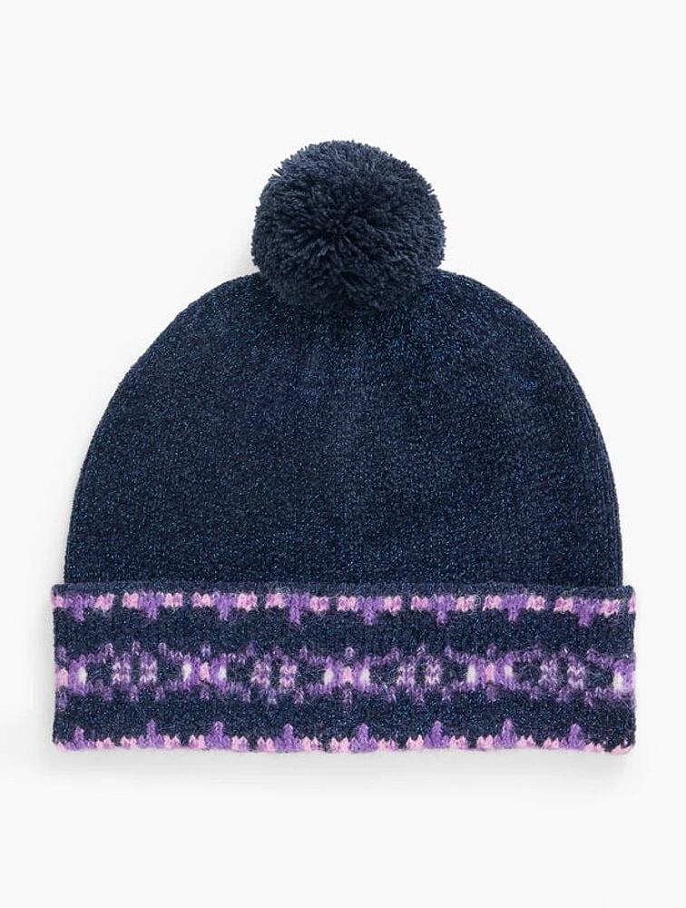 Cheerful Fair Isle Beanie