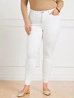 Jeggings - White Curvy Fit