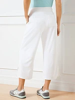 Towel Terry Wide Leg Pants