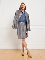 A-Line Skirt - Windy Plaid