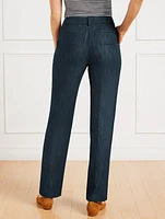 Refined Denim Straight Leg Pants