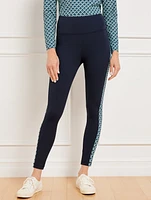 Out & About Leggings - Fascinating Scallop