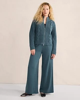 Fleece Wide Leg Pants