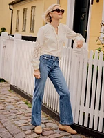 Classic Trouser Jeans - Priscilla Wash