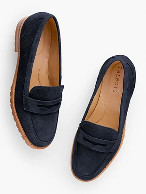 Cassidy Suede Penny Loafers