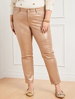 Slim Ankle Jeans - Light Foil