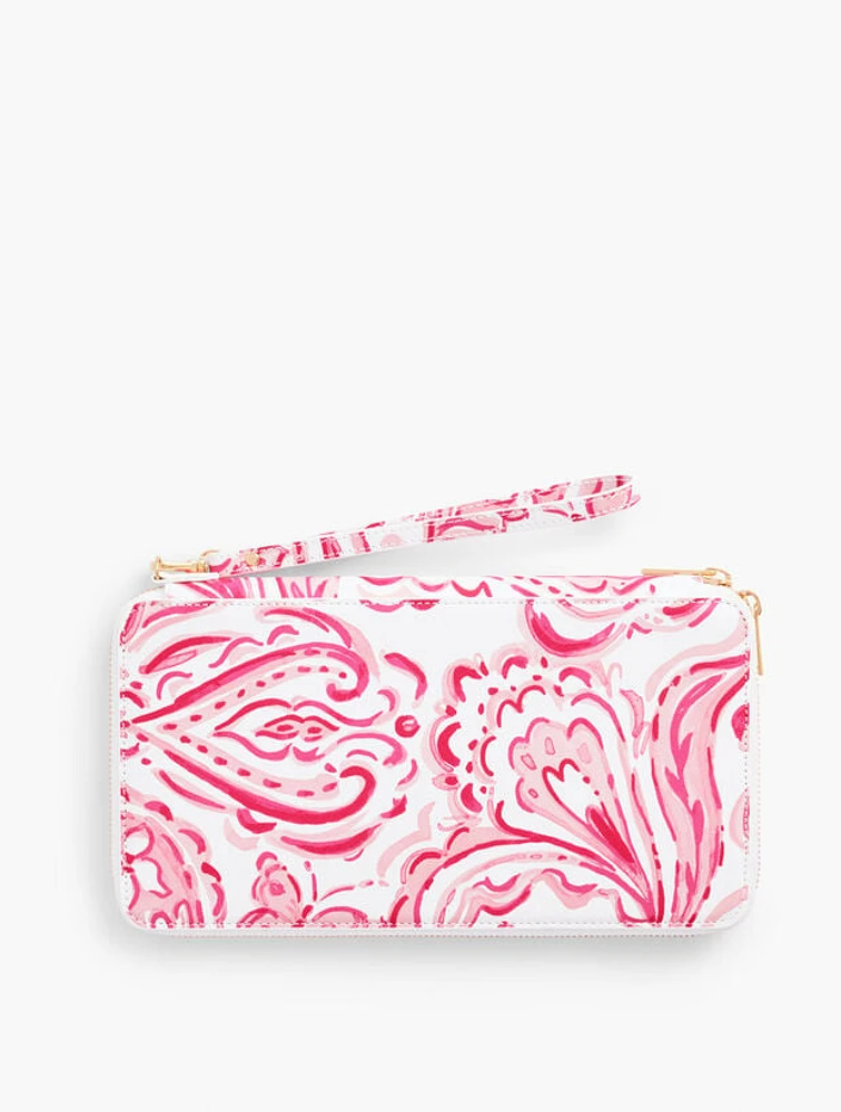 Neely & Chloe™ Painted Paisley Travel Wallet