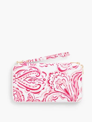 Neely & Chloe™ Painted Paisley Travel Wallet