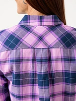 Metallic Flannel Modern Classic Shirt