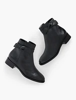 Tish Bow Ankle Boots