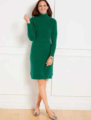 Turtleneck Sweater Dress