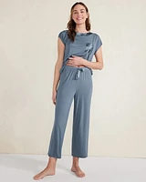 Calm & Cool Cropped Wide Leg Sleep Pants