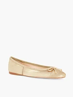 Blaine Metallic Nappa Ballet Flats