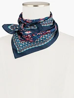 Cheerful Floral Border Neckerchief