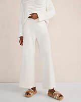 Organic Cotton Wide Leg Pants