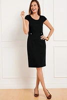 Luxe Ponte Sheath Dress