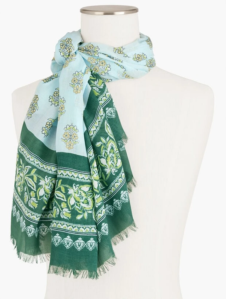 Breezy Blooms Oblong Scarf